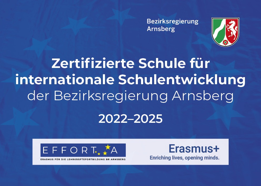Zertifizierte Schule für internationale Schulentwicklung EffortA-Erasmus